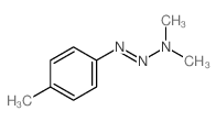 3,3-二甲基-1-对甲苯基三氮烯结构式