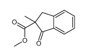 methyl 2-methyl-3-oxo-1H-indene-2-carboxylate结构式