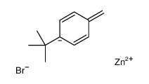 zinc,1-tert-butyl-4-methanidylbenzene,bromide结构式