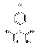 N-(氨基亚氨基甲基)-N-(4-氯苯基)-硫脲结构式