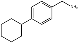 (4-环己基苯基)甲胺结构式