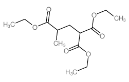 1,1,3-triethyl butane-1,1,3-tricarboxylate结构式