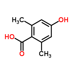 4-羟基-2,6-二甲基苯甲酸结构式