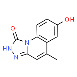 [1,2,4]Triazolo[4,3-a]quinolin-1(2H)-one, 7-hydroxy-5-methyl- (9CI) picture