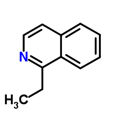 1-乙基异喹啉结构式