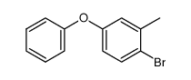 1-bromo-2-methyl-4-phenoxybenzene Structure