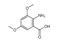 2-amino-3,5-dimethoxybenzoic acid Structure