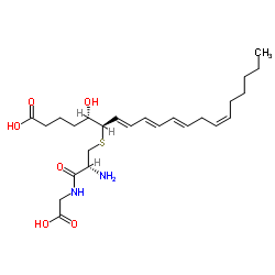 11-trans Leukotriene D4 Structure