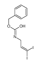 benzyl N-(3,3-diiodoprop-2-enyl)carbamate结构式