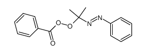 2-(phenylazo)-2-propyl perbenzoate结构式