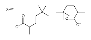zinc 2,5,5-trimethylhexanoate Structure