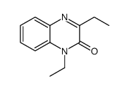 1,3-二乙基喹噁啉-2(1h)-酮结构式