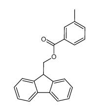 (9H-fluoren-9-yl)methyl 3-methylbenzoate Structure
