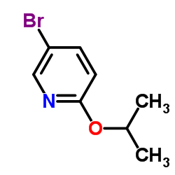 2-异丙氧基-5-溴吡啶结构式