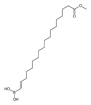 (18-methoxy-18-oxooctadec-1-enyl)boronic acid Structure