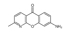 8-amino-2-methylchromeno[2,3-b]pyridin-5-one结构式