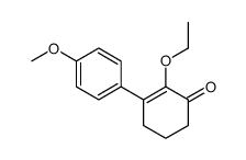 2-ethoxy-3-(4-methoxyphenyl)cyclohex-2-en-1-one Structure