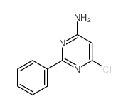 6-氯-2-苯基嘧啶-4-胺结构式