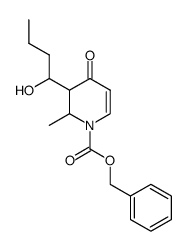 benzyl 3-(1-hydroxybutyl)-2-methyl-4-oxo-3,4-dihydropyridine-1(2H)-carboxylate Structure