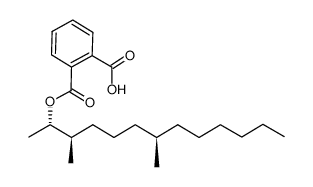 2-((((2S,3R,7R)-3,7-dimethyltridecan-2-yl)oxy)carbonyl)benzoic acid结构式