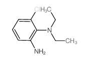 3-氯-n~2~,n~2~-二乙基-1,2-苯二胺结构式