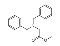 N,N-二苄基甘氨酸甲酯结构式