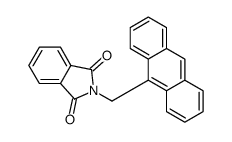 2-(anthracen-9-ylmethyl)isoindole-1,3-dione结构式