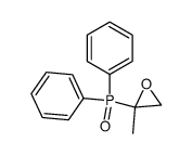 (1-Methyl-1,2-epoxyethyl)-diphenylphosphine oxide Structure