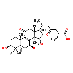 灵芝酸C2结构式