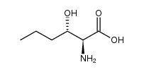 (2S,3S)-3-Hydroxynorleucine结构式