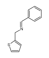 benzylidene-[2]thienylmethyl-amine结构式