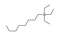 triethyl(octyl)silane结构式