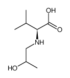 N-(2-hydroxypropyl)-L-valine Structure