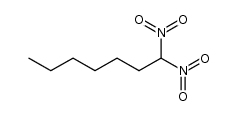 1,1-dinitro-heptane结构式