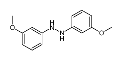1,2-bis(3-methoxyphenyl)hydrazine结构式