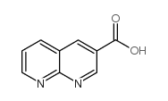 1,8-萘啶-3-羧酸结构式