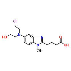 羟基苯达莫司汀结构式