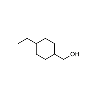 (4-乙基环己基)甲醇结构式