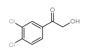 1-(3,4-二氯苯基)-2-羟基-1-乙酮结构式