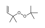 3-tert-butylperoxy-3-methylbut-1-ene Structure