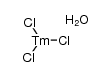 thulium(III) chloride hydrate Structure