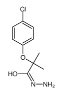 4-chlorophenoxyisobutyric acid hydrazide Structure
