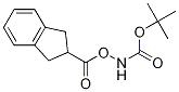 BOC-N-2-氨基-2,3-二氢茚基乙酸结构式