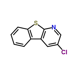 3-氯苯并[4,5]噻吩并[2,3-b]吡啶结构式