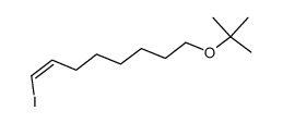 8-t-butyloxy (Z)-1-octenyl iodide结构式