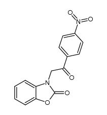 3-(2-(4-nitrophenyl)-2-oxoethyl)benzo[d]oxazol-2(3H)-one Structure
