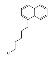 5-(1-naphthyl)-pentan-1-ol Structure