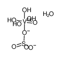 水合硫酸氧钒结构式