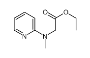 ethyl 2-[methyl(pyridin-2-yl)amino]acetate Structure