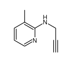 3-methyl-N-(prop-2-yn-1-yl)pyridin-2-amine Structure